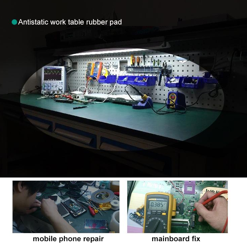 3mm Table Work Mat Anti Static - Rubber Mat Desk ulasan dan harga