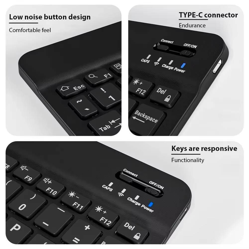 Bluetooth Wireless Keyboard Mo - Desk Setup Keyboard ulasan dan harga