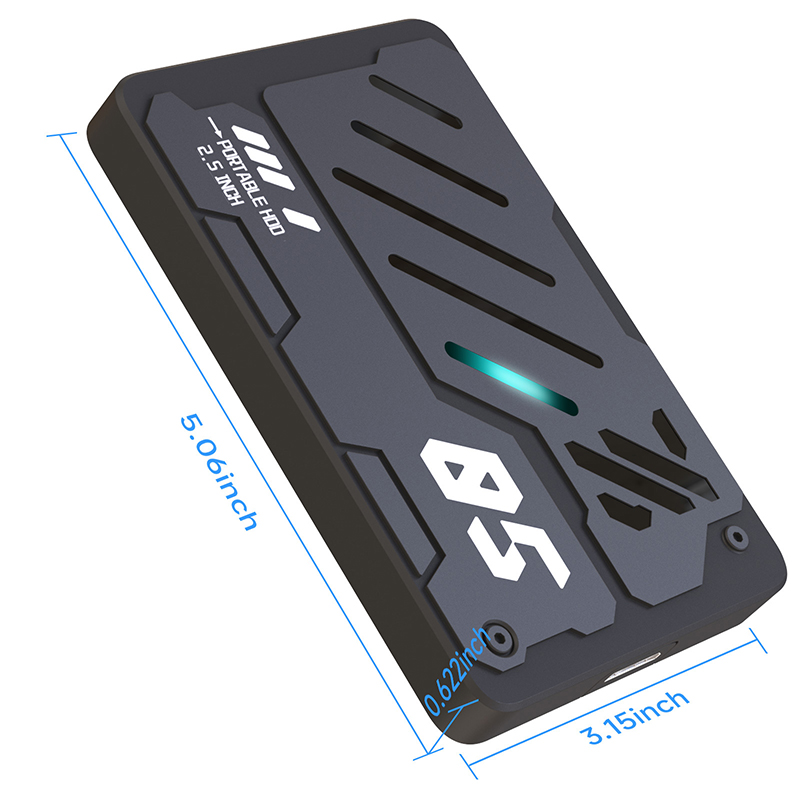 Portable External Hard Drive 1 - Desk Setup Ps5 ulasan dan harga