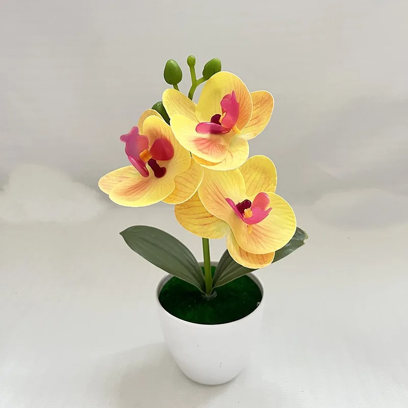 1Pcs 20CM Simulation Plants Po - Desk Setup At Home ulasan dan harga