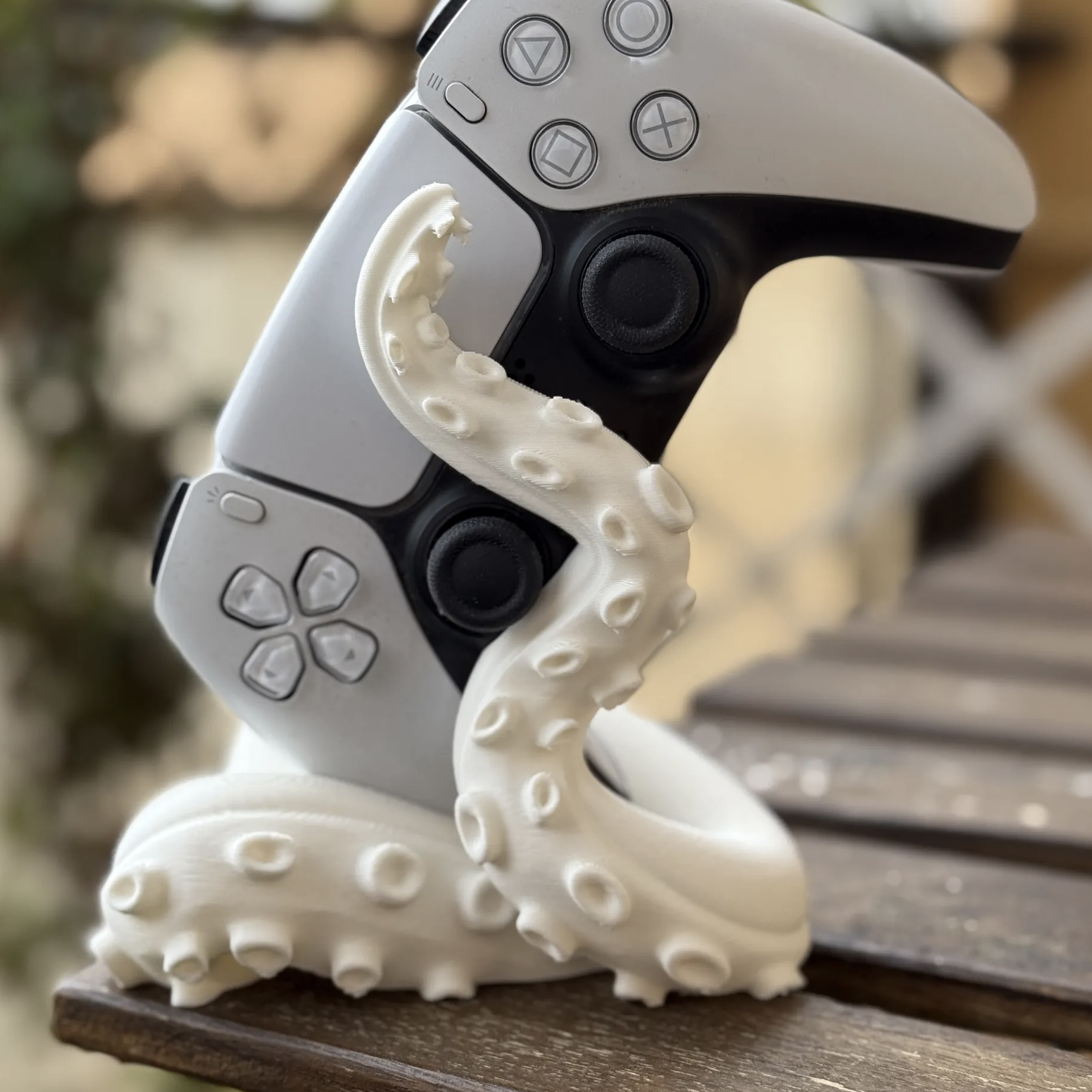 3D Printed Octopus Game Contro - Desk Setup Ps5 ulasan dan harga