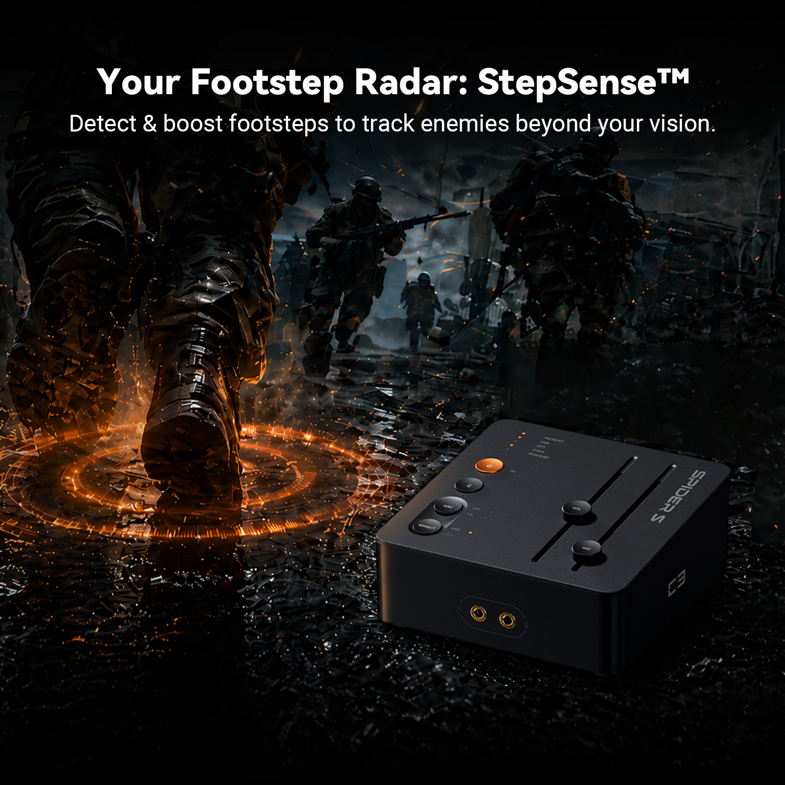 Fosi Audio C3 Gaming DAC Headp - Desk Setup Ps5 ulasan dan harga