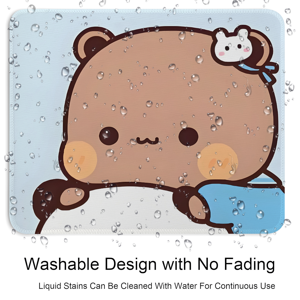 Cartoon Cute Bubu Dudu Kawaii  - Rubber Mat Desk ulasan dan harga