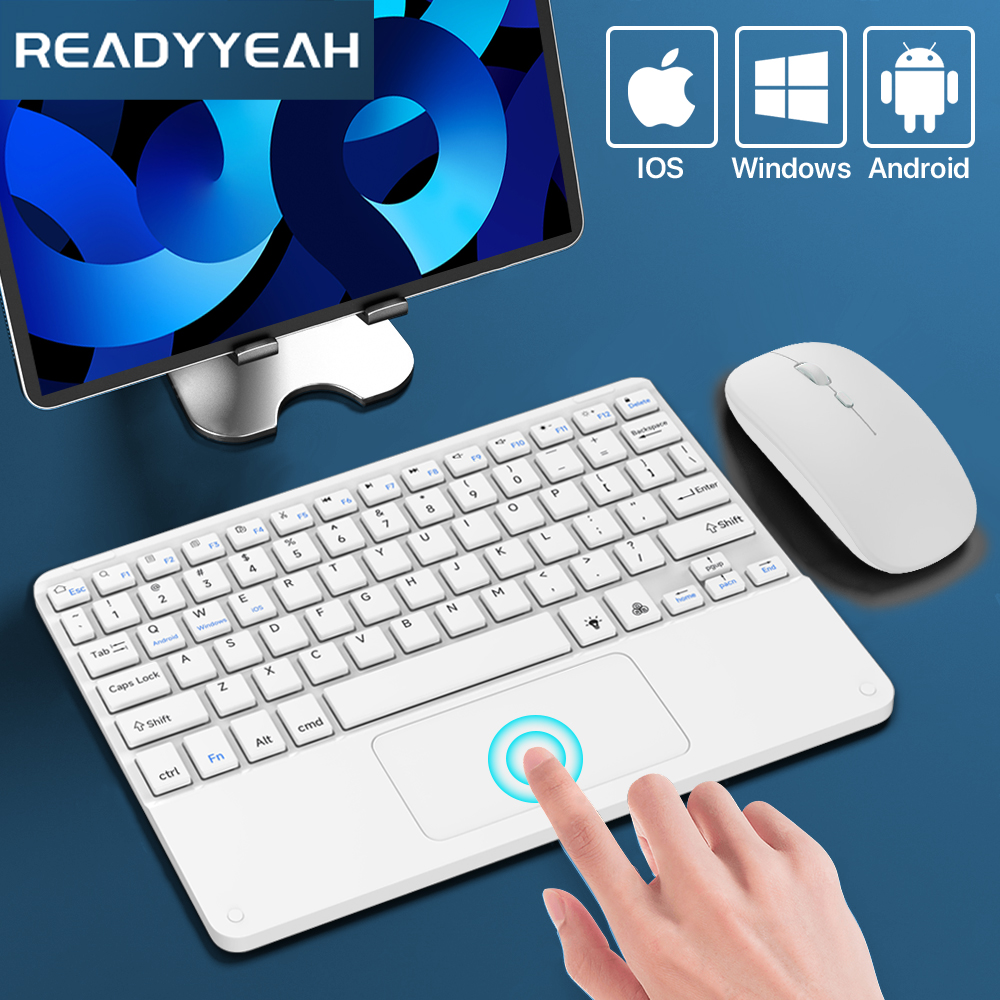 Touchpad Wireless Keyboard and - Desk Setup Keyboard ulasan dan harga