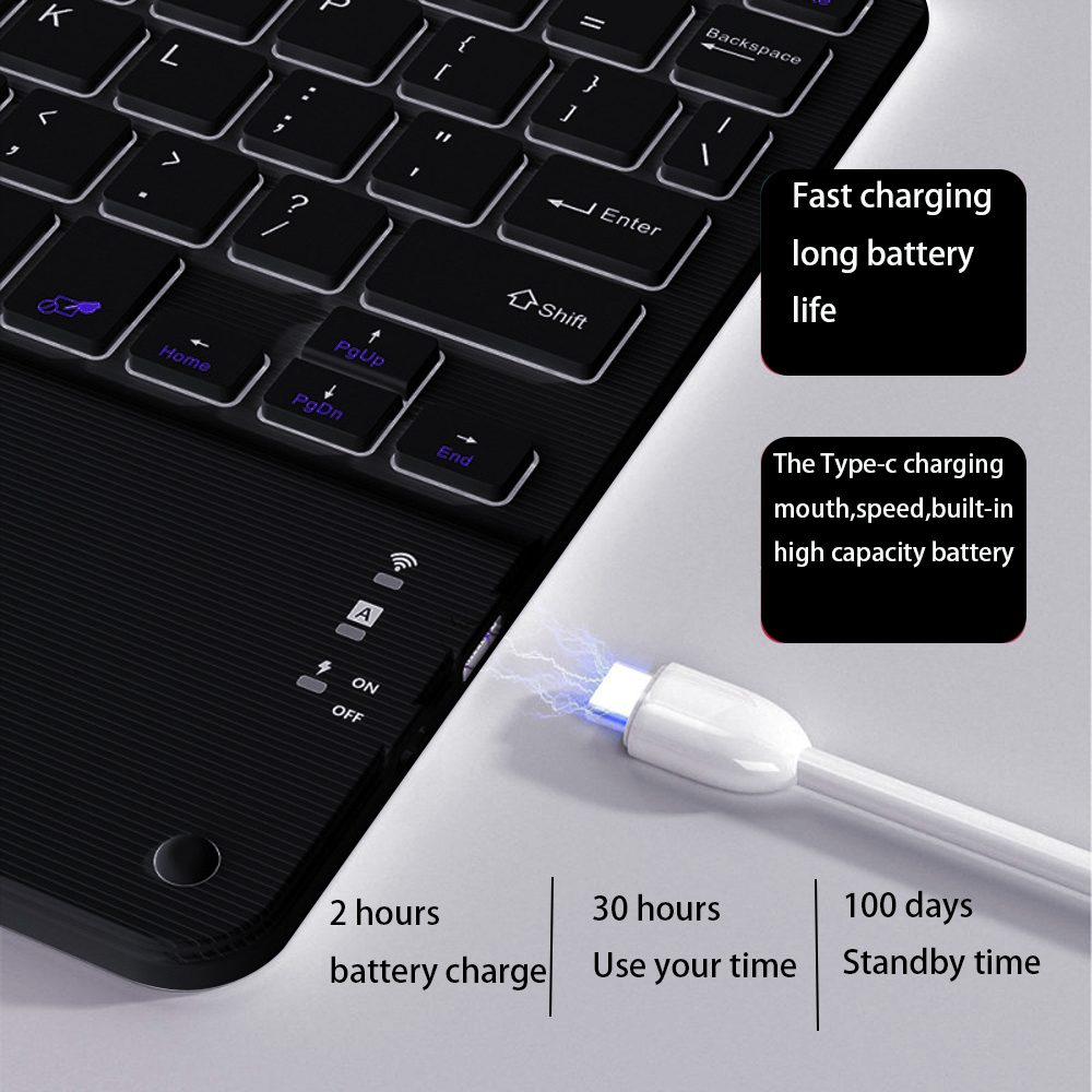Touchpad Wireless Keyboard and - Desk Setup Keyboard ulasan dan harga