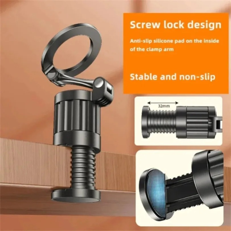 360° Rotation Desktop Magnetic - Desk Setup At Home ulasan dan harga