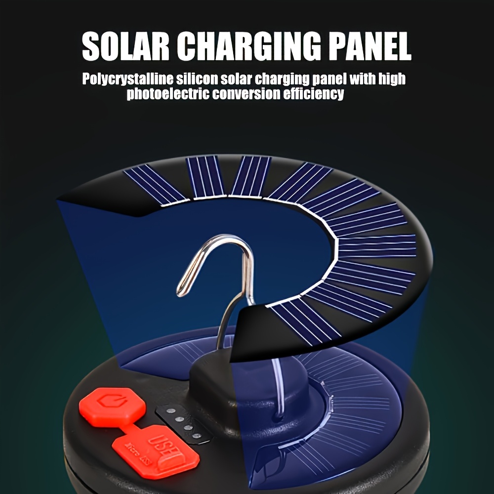 Solar Camping Lantern,Portable - Led Desk Light Usb ulasan dan harga