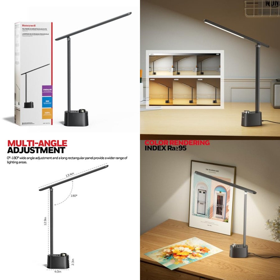 Upgraded LED Desk Lamp - H01 P - Led Desk Light Usb ulasan dan harga