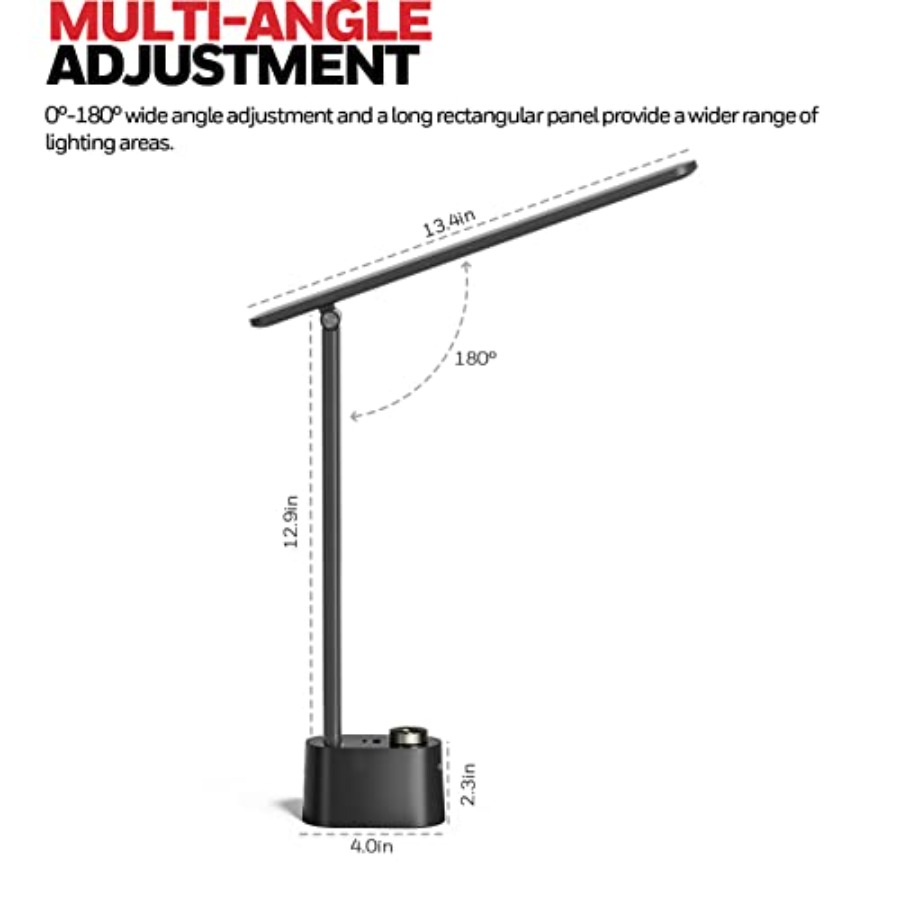 Upgraded LED Desk Lamp - H01 P - Led Desk Light Usb ulasan dan harga