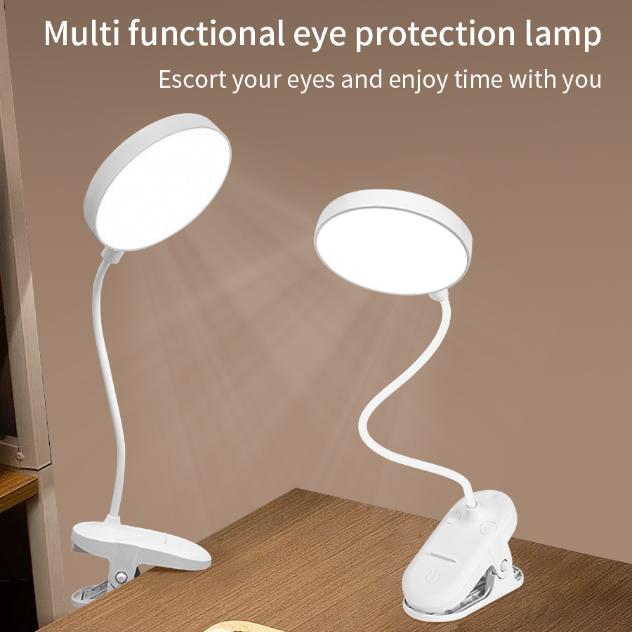 LED Clip Desk Lamp 360° Flexib - Led Desk Light Usb ulasan dan harga