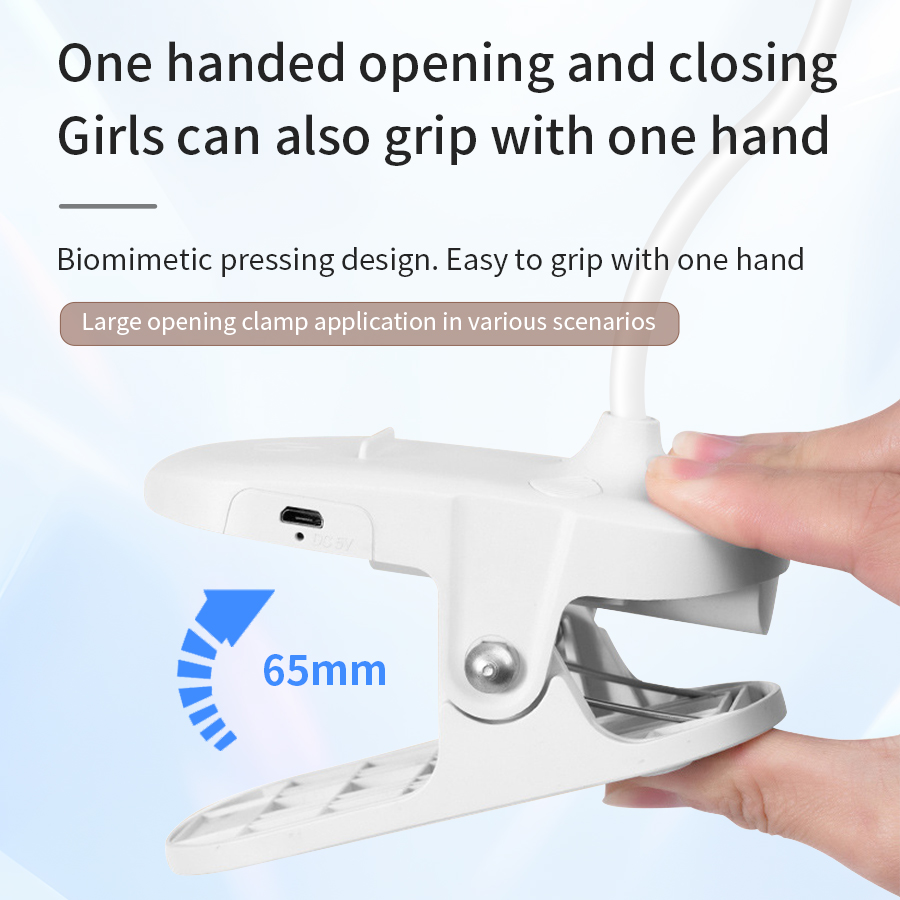 LED Clip Desk Lamp 360° Flexib - Led Desk Light Usb ulasan dan harga
