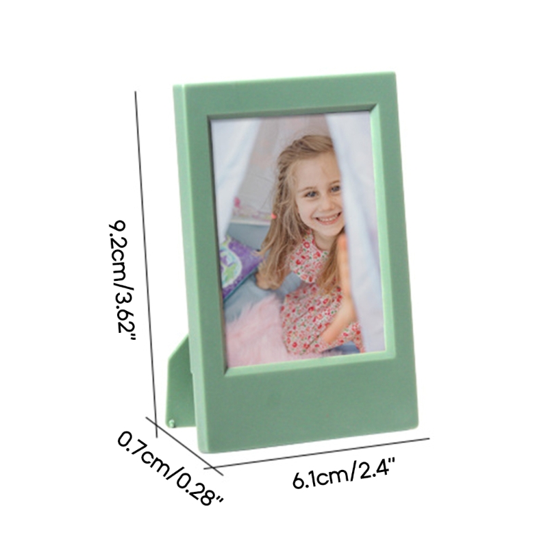 3 Inch Mini Photo Frame for Po - Desk Setup Photo ulasan dan harga
