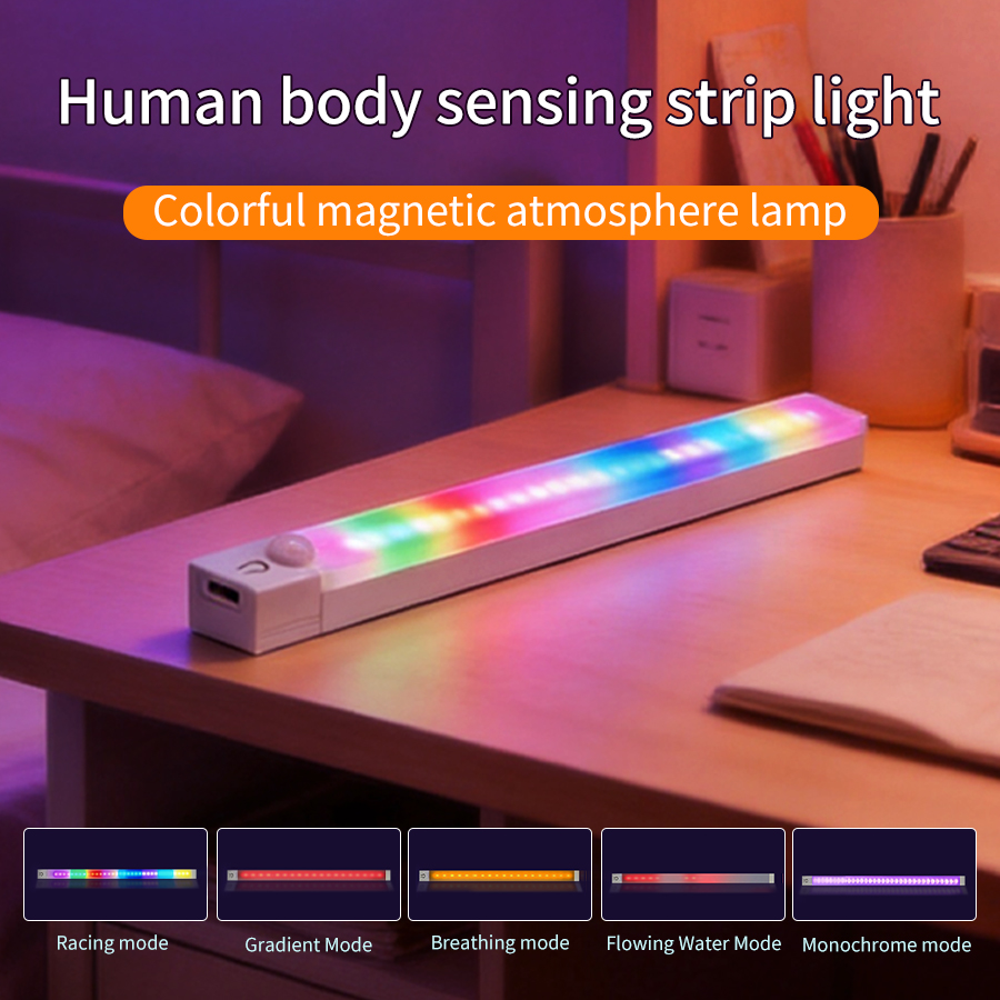 30/50cm Wireless Night Light G - Desk Setup Led Strip ulasan dan harga