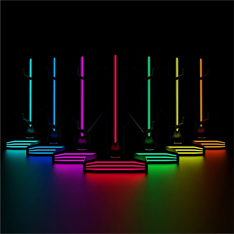 L62A Headphone Stand For Desk  - Desk Setup Rgb ulasan dan harga