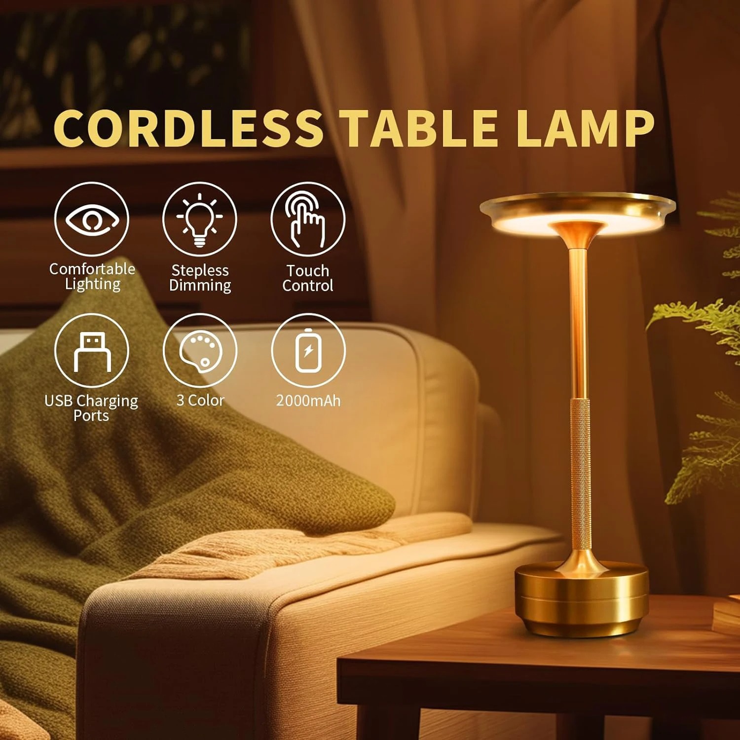 GGbingo Alloy Table Lamp Bedro - Led Desk Light Usb ulasan dan harga