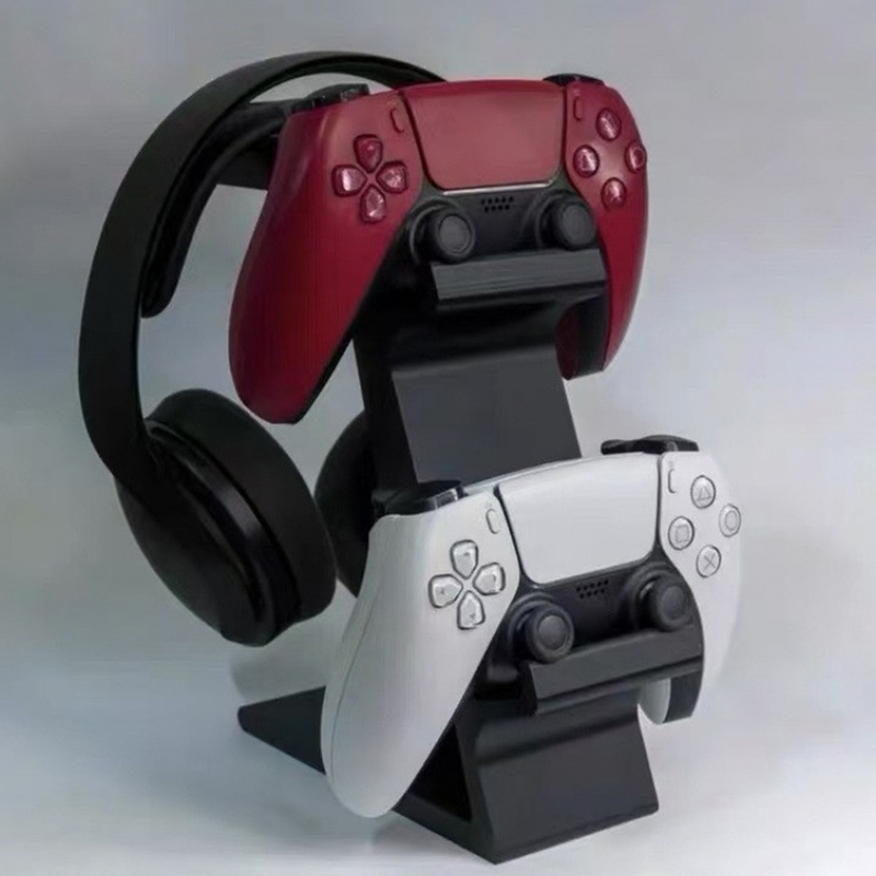 3-in-1 PS5 Controller Stand Fo - Desk Setup Ps5 ulasan dan harga