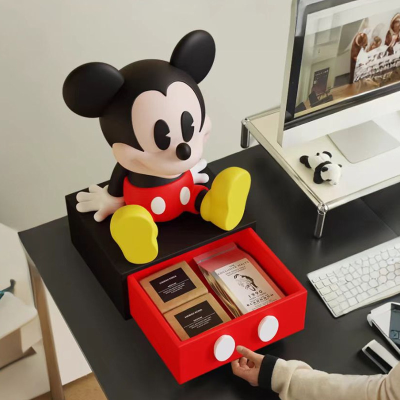 Cute Mouse Drawer Storage Box  - Desk Setup At Home ulasan dan harga