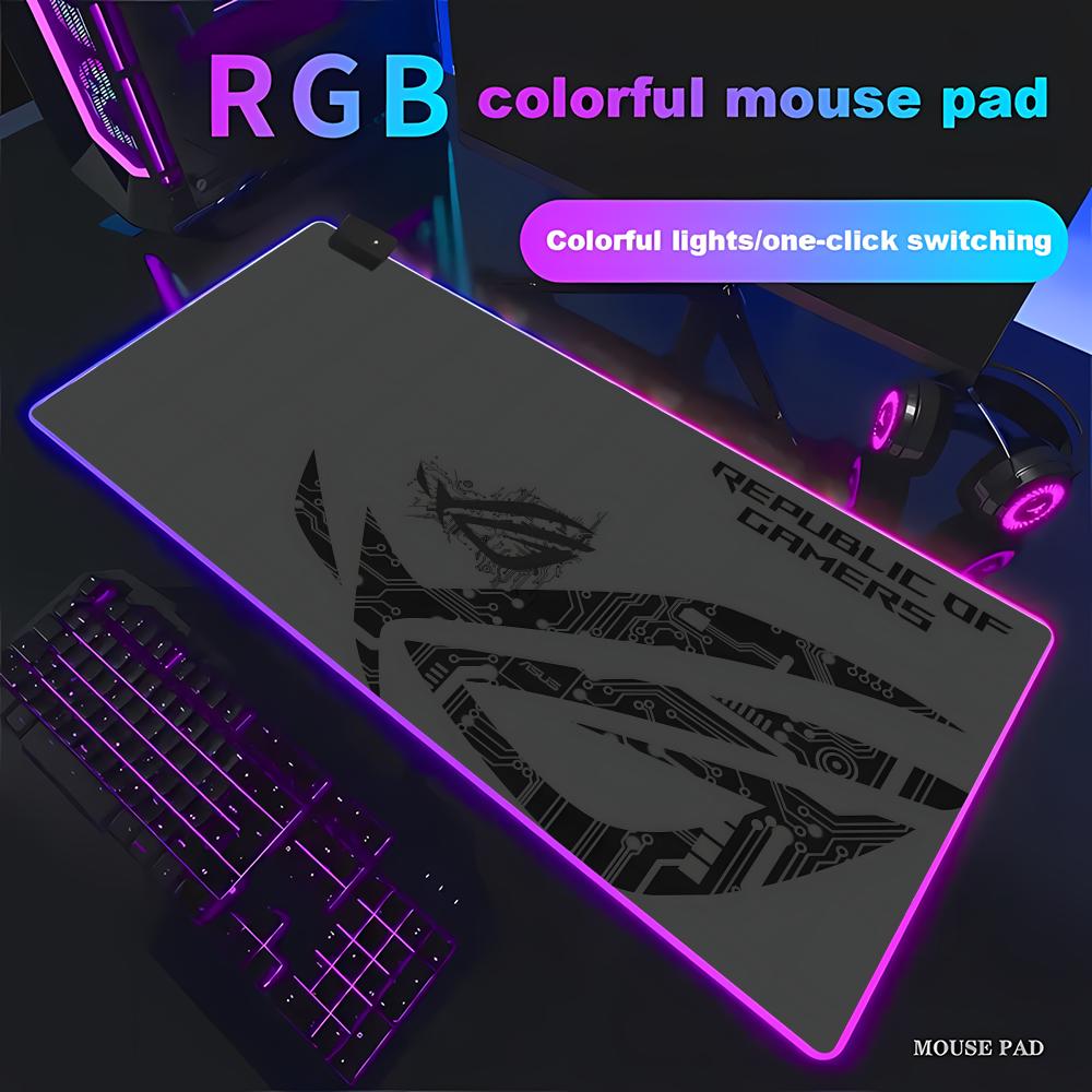 1pc Large Gaming HYBXAXC RGB C - Desk Setup Rgb ulasan dan harga