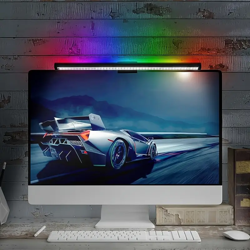 40CM RGB Atmosphere Table Lamp - Desk Setup Rgb ulasan dan harga