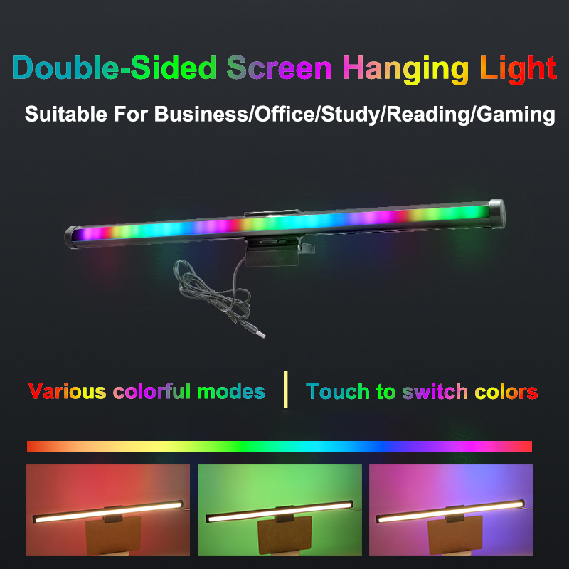 40CM RGB Atmosphere Table Lamp - Desk Setup Rgb ulasan dan harga