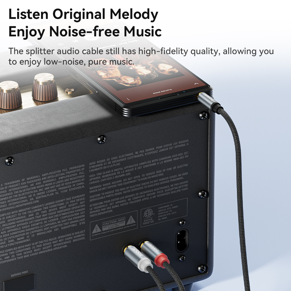 Toocki Audio Cable RCA To 3.5  - Desk Hifi Setup ulasan dan harga