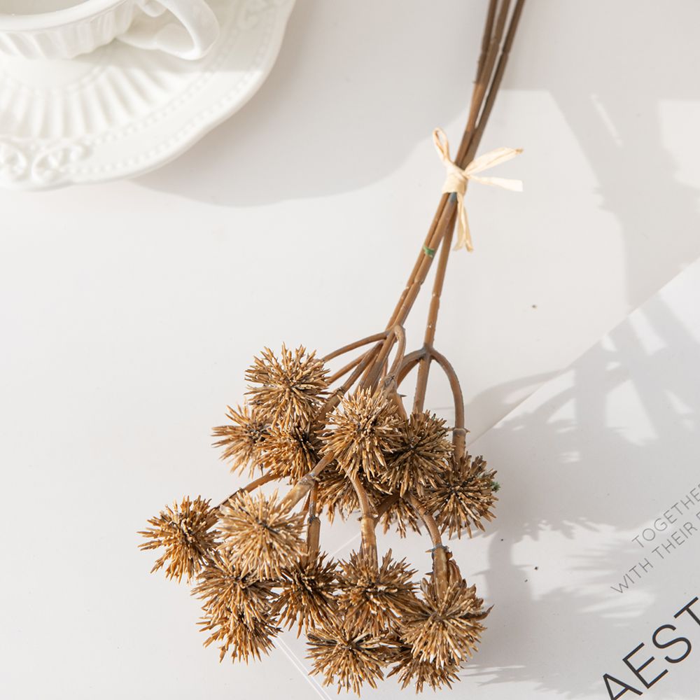 Artificial Plants Spike ball H - Desk Setup At Home ulasan dan harga