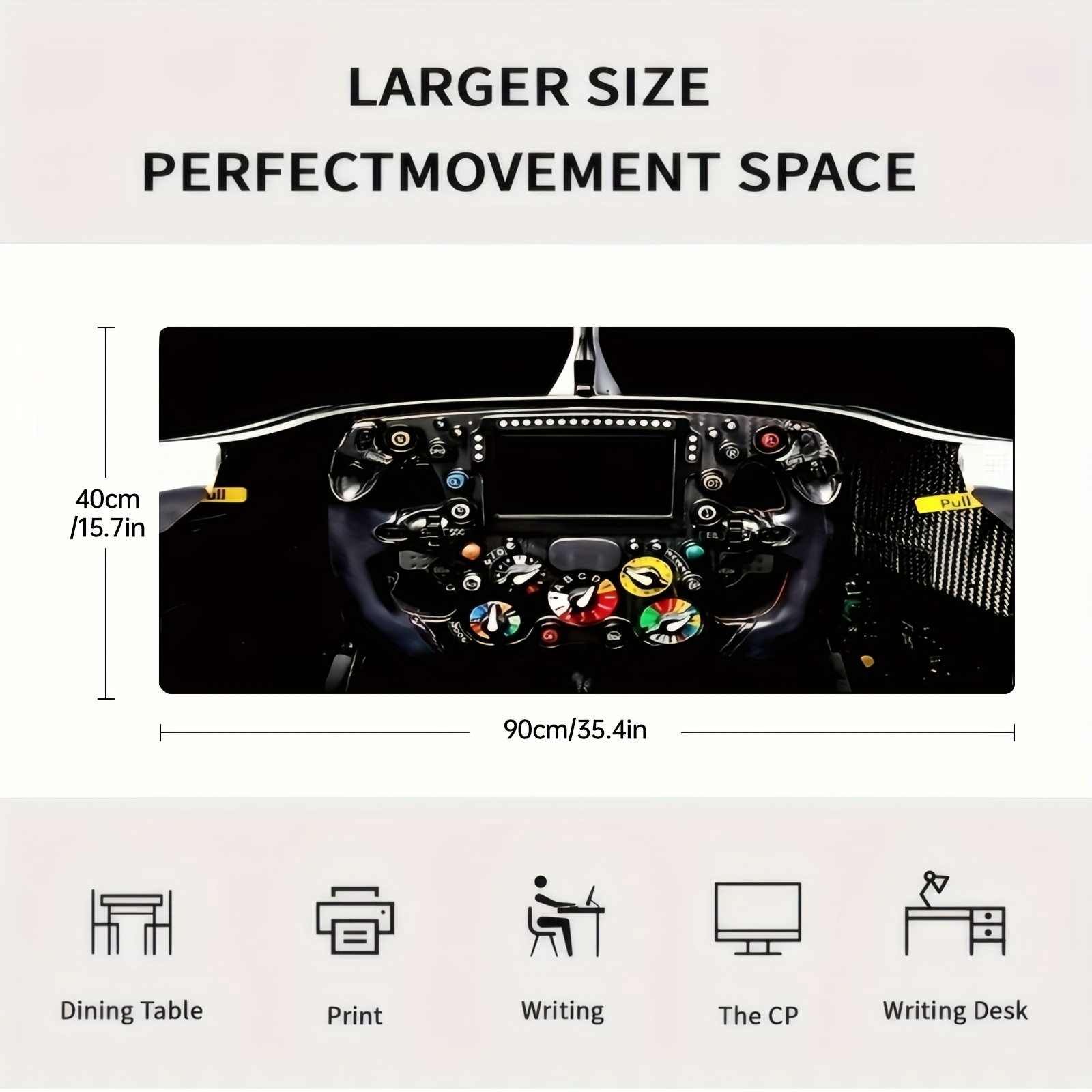 Formula 1 Steering Wheel Desig - Desk Setup Designer ulasan dan harga