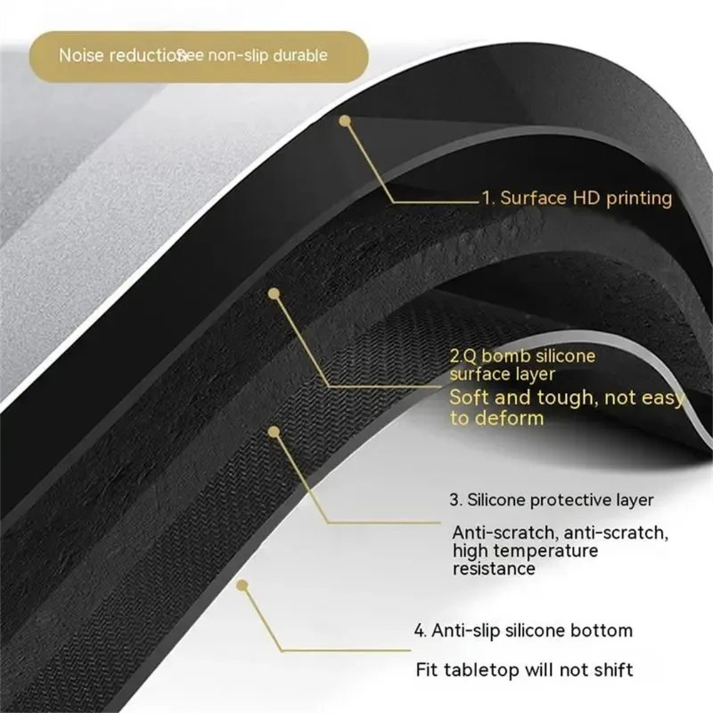 Round Rubber Professional Casi - Rubber Mat Desk ulasan dan harga