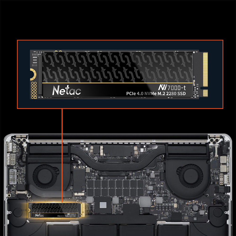 Netac SSD 1tb 2tb SSD NVMe M2  - Desk Setup Ps5 ulasan dan harga