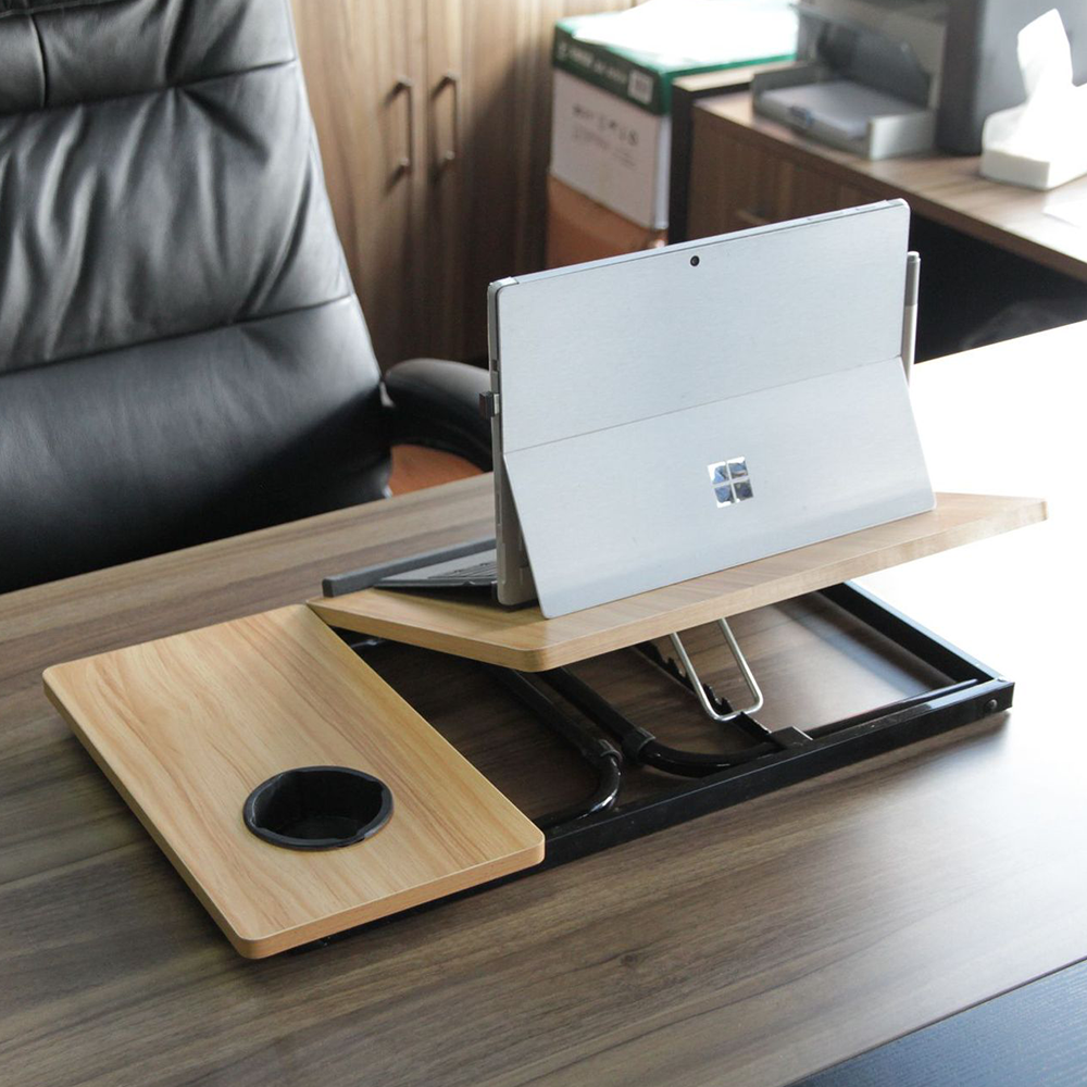 Adjustable Foldable Laptop Des - Desk Setup Maker ulasan dan harga
